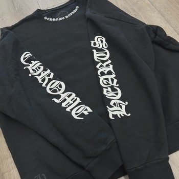 Chrome Hearts Neck Logo Crewneck Sweatshirt • Pre-Owned [5048] - view 8