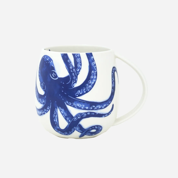 BATELA BLUE OCTOPUS MUG