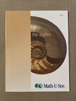 Math U See Pre-Algebra Test