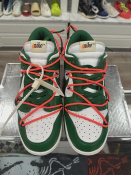 Nike Dunk Low Off-White Pine Green • Pre-Owned [4805] - view 7