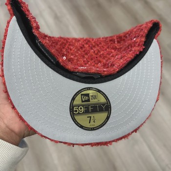 Supreme Bouclé Box Logo New Era 59FIFTY Fitted Cap • Brand New [8103] - view 4