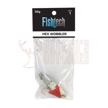 Fishtech Hex Wobbler Silver