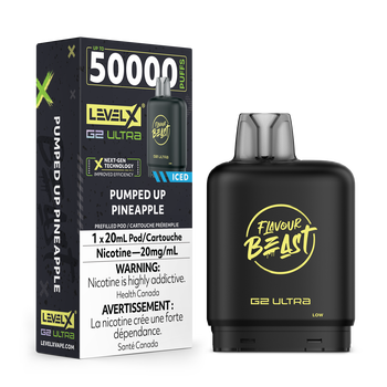 Level X Flavour Beast G2 Ultra 50K Pod - Pumped Up Pineapple Iced