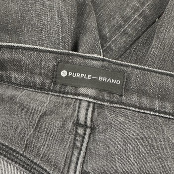 Purple Brand Over Spray Pants Black • Pre-Owned [7940] - view 7