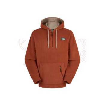 Ridgeline Ballistic Fleece Hoodie Russet