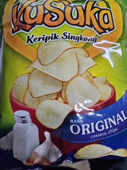Kusuka Balado Spicy Cassava Chips180gm