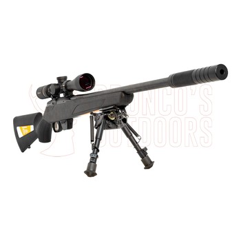 Tikka T1x MTR 17 HMR Left Hand + Burris Droptine Rimfire 3-9x40 Ballistic Plex + 1/2-20 Suppressor