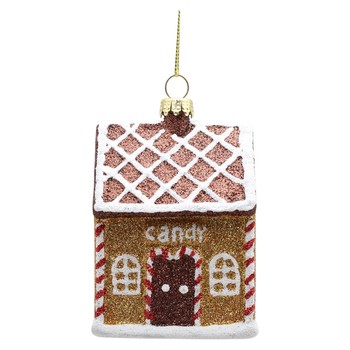 Kerstornament candyhouse