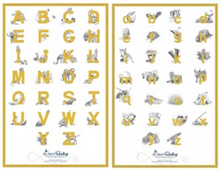 USED ALL ABOUT READING ALPHABET CHARTS