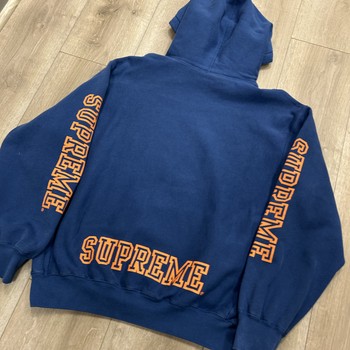Supreme Collegiate Sleeve Hooded Sweatshirt - Pre-Owned - photo 2