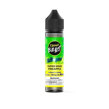 Flavour Beast - Super Sour Pineapple Iced 60ml Salt