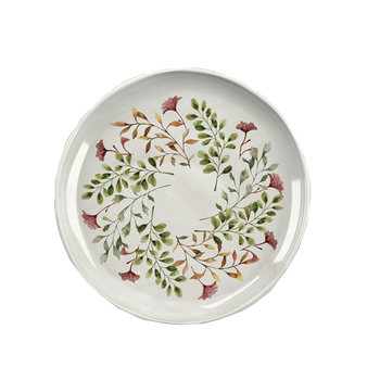 MEDITERRANEAN GARDEN MELAMINE SERVING PLATTER