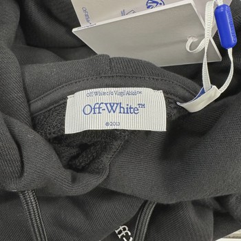 Off-White Pixel Diagonal Skate Hoodie • Brand New [7453] - view 6