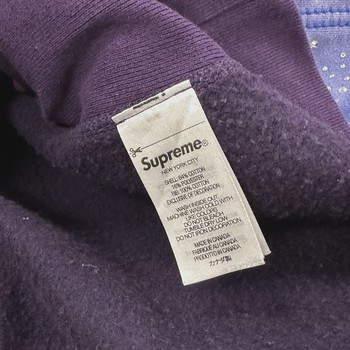 Supreme Box Logo Hooded Sweatshirt (FW23) Dark Purple • Pre-Owned [7095] - view 2