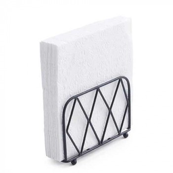 DIAMOND BLACK NAPKIN HOLDER
