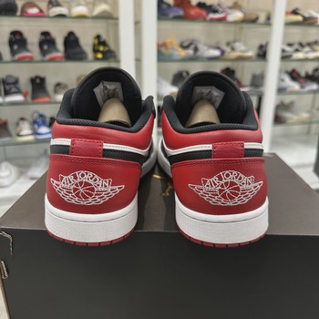 Jordan 1 Low Black Red Toe • Pre-Owned [3194] - view 5