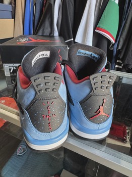 Air Jordan 4 Retro Travis Scott Cactus Jack • Pre-Owned [6878] - view 4
