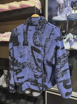 Stussy Black and Blue Fleece Jacket  • Pre-Owned [3500] - view 2