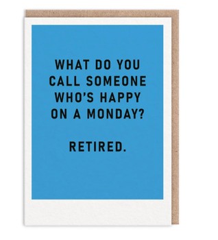 Ohh Deer - Happy Monday Retirement Card - ODGC9835