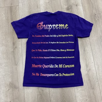 Supreme purple grim tee • Pre-Owned [5048] - view 2