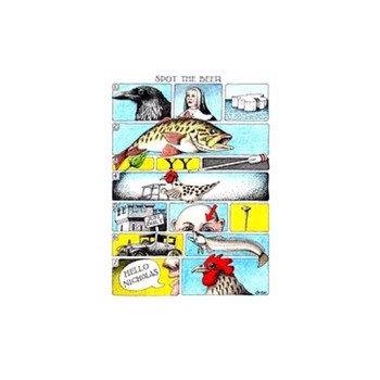 SIMON DREW CARD -  SPOT THE BEER