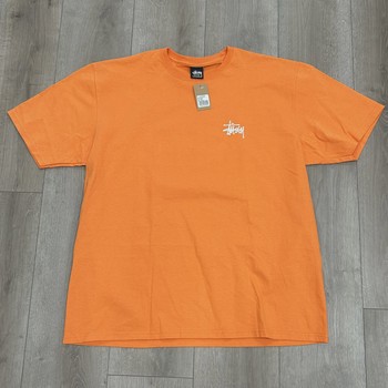 Stussy orange tee • Brand New [5609] - view 2