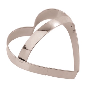 HEART STAINLESS STEEL CUTTER WITH HANDLE