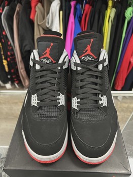 Air Jordan 4 Retro Black Red (2019) • Pre-Owned [3631] - view 3