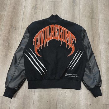 Civil Regime x Marvel X-Men '97 Wolverine Slash Varsity Bomber Jacket. • Brand New [5468] - view 3