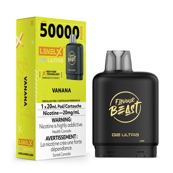 Level X Flavour Beast G2 Ultra 50K Pod - Vanana