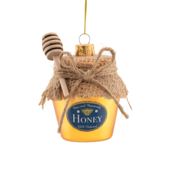 HONEY POT BAUBLE DECORATION