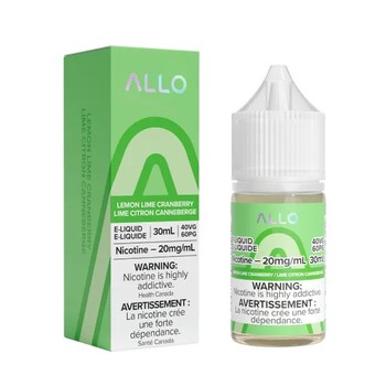 Allo E-Liquid - Lemon Lime Cranberry 30ml Salt