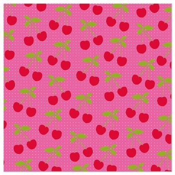 Artebene - Cherries Pink Napkin - 133521