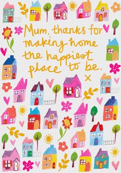 Paper Salad -MOTHERS DAY HAPPY HOME-RI2502