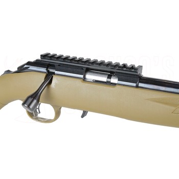 Ruger American Ranch Rimfire .22 LR Blued 16" Threaded Tan