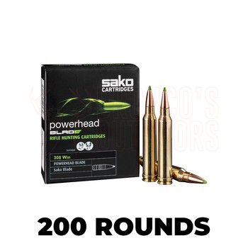 Sako Powerhead Blade 308 162gr 200 Rounds