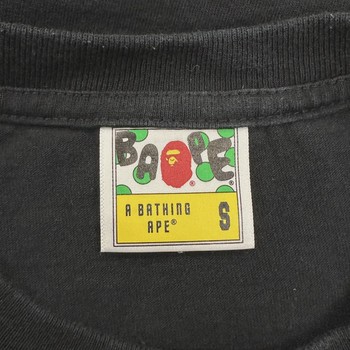 A Bathing Ape (BAPE) Baby Milo Katakana College Tee • Pre-Owned [4150] - view 3