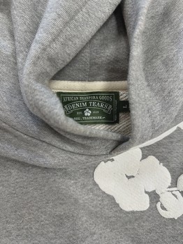 Denim tears gray hoodie • Pre-Owned [9593] - view 2