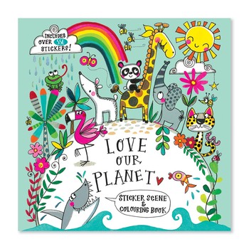 Rachel Ellen - Sticker Scene Book - Love our Planet - SCENE04