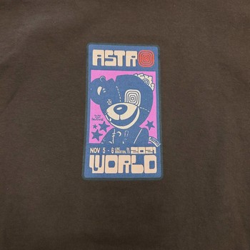 Travis Scott Astroworld Festival 2021 "Scare Bear" T-Shirt • Brand New [1592] - view 5