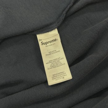 Supreme Washed S/S Top Navy • Pre-Owned [8331] - view 3