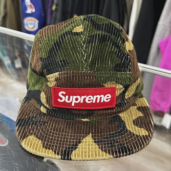 Supreme Camo Corduroy Camp Cap • Brand New [6342] - view 8