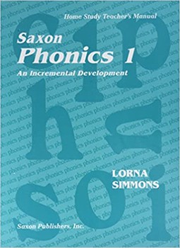 Saxon Phonics 1 Home Study Teacher's Manual