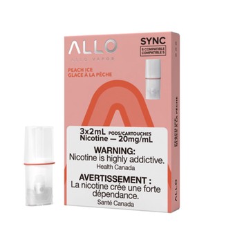 Allo Sync - Peach Ice (3 pack)