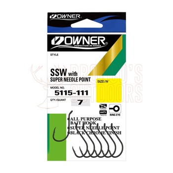 Owner Super Needle Point Octopus Hook