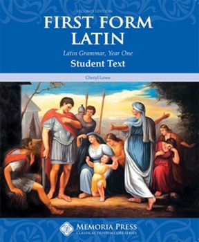 FIRST FORM LATIN STUDENT TEXT (2ND EDITION) UPDATED 2022 SAME BOOK AS 9781615380