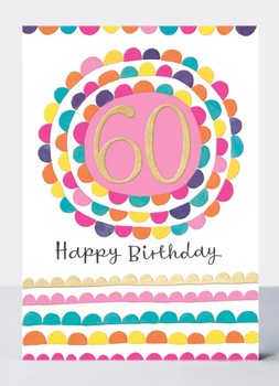 Rachel Ellen - 60 Birthday Card - ROR15