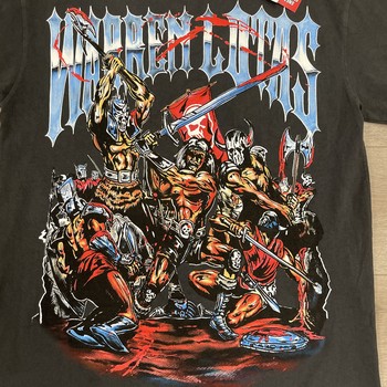 Warren Lotas Battle Massacre Tee Vintage Black size Large - New - view 2