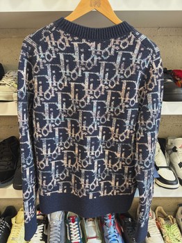 Dior 2021 Oblique Jacquard Crewneck • Pre-Owned [3485] - view 2