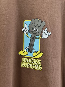 SS23 Supreme Bolt Tee Brown • Pre-Owned [0522] - photo 2